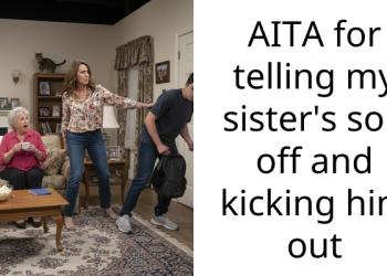 AITA for telling my sister’s son off and kicking him out