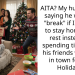 AITA? My husband is saying he wants a “break” if I choose to stay home and rest instead of spending time with his friends who are in town for the Holidays.