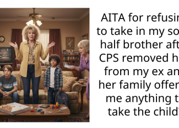 AITA for refusing to take in my son’s half brother after CPS removed him from my ex and her family offered me anything to take the child?