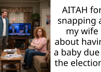 AITAH for snapping at my wife about having a baby due to the election?