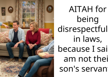 AITAH for being disrespectful to in laws, because I said I am not their son’s servant ?