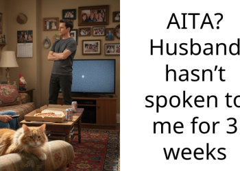 AITA? Husband hasn’t spoken to me for 3 weeks