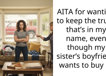 AITA for wanting to keep the truck that’s in my name, even though my sister’s boyfriend wants to buy it?