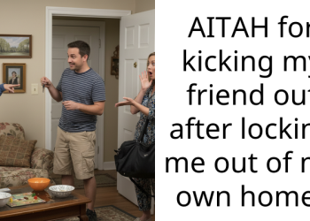 AITAH for kicking my friend out after locking me out of my own home?