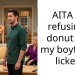 AITA for refusing a donut that my boyfriend licked?