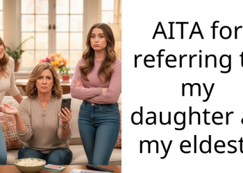 AITA for referring to my daughter as my eldest?
