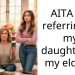 AITA for referring to my daughter as my eldest?