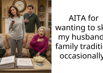 AITA for wanting to skip my husband’s family tradition occasionally?