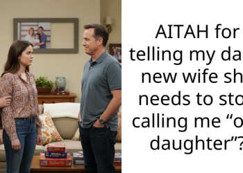 AITAH for telling my dad’s new wife she needs to stop calling me “our daughter”?