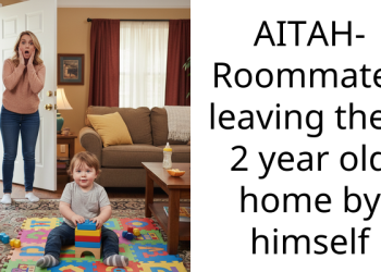AITAH- Roommates leaving their 2 year old home by himself