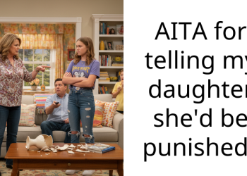 AITA for telling my daughter she’d be punished?
