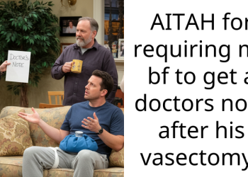 AITAH for requiring my bf to get a doctors note after his vasectomy?