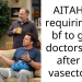 AITAH for requiring my bf to get a doctors note after his vasectomy?