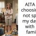 AITA for choosing to not spend my day off with my family?