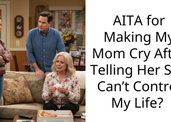 AITA for Making My Mom Cry After Telling Her She Can’t Control My Life?