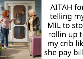 AITAH for telling my MIL to stop rollin up to my crib like she pay bills?