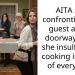 AITA for confronting my guest at the doorway after she insulted my cooking in front of everyone?