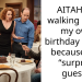 AITAH for walking out of my own birthday dinner because of a “surprise guest”?