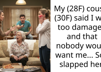 My (28F) cousin (30F) said I was too damaged and that nobody would want me… So I slapped her.