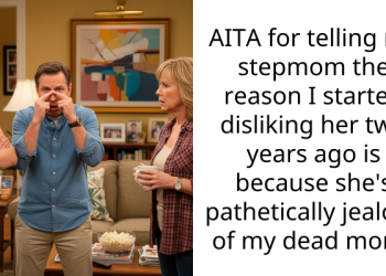 AITA for telling my stepmom the reason I started disliking her two years ago is because she’s pathetically jealous of my dead mom?