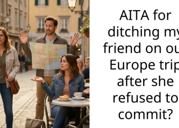 AITA for ditching my friend on our Europe trip after she refused to commit?