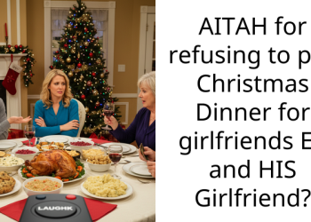 AITAH for refusing to pay Christmas Dinner for girlfriends EX and HIS Girlfriend?