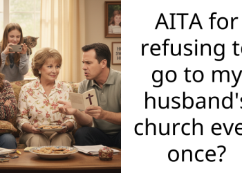 AITA for refusing to go to my husband’s church even once?