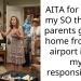 AITA for telling my SO that her parents getting home from the airport is not my responsibility?