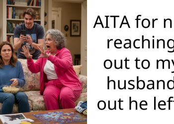 AITA for not reaching out to my husband out he left?