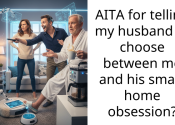 AITA for telling my husband to choose between me and his smart home obsession?