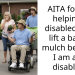 AITA for not helping a disabled man lift a bag of mulch because I am also disabled?