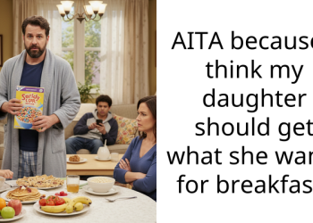 AITA because I think my daughter should get what she wants for breakfast?