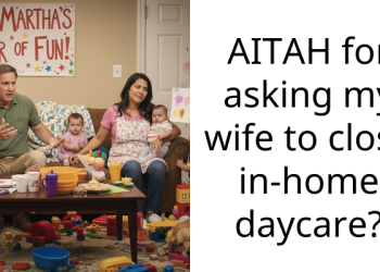 AITAH for asking my wife to close in-home daycare?