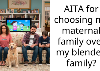 AITA for choosing my maternal family over my blended family?