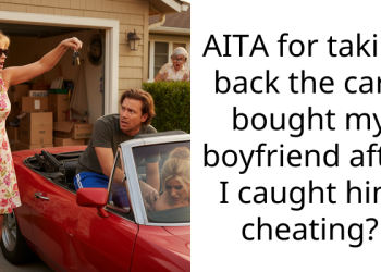 AITA for taking back the car I bought my boyfriend after I caught him cheating?