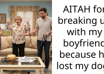 AITAH for breaking up with my boyfriend because he lost my dog?