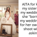 AITA for kicking my sister out of my wedding after she “borrowed” my wedding dress for her own photo shoot without asking?