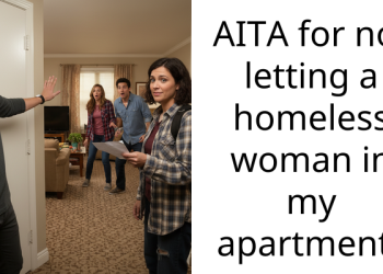AITA for not letting a homeless woman in my apartment?