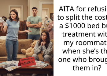 AITA for refusing to split the cost of a $1000 bed bug treatment with my roommate when she’s the one who brought them in?