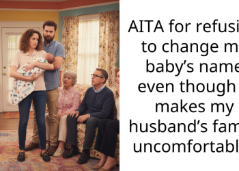 AITA for refusing to change my baby’s name even though it makes my husband’s family uncomfortable?