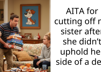 AITA for cutting off my sister after she didn’t uphold her side of a deal