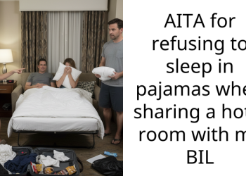 AITA for refusing to sleep in pajamas when sharing a hotel room with my BIL