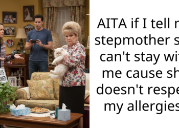 AITA if I tell my stepmother she can’t stay with me cause she doesn’t respect my allergies?