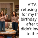 AITA for refusing to pay for my friend’s birthday dinner after they didn’t invite me to theirs?