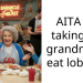 AITA for taking my grandma to eat lobster?