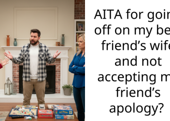 AITA for going off on my best friend’s wife and not accepting my friend’s apology?