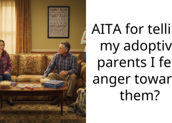 AITA for telling my adoptive parents I feel anger towards them?