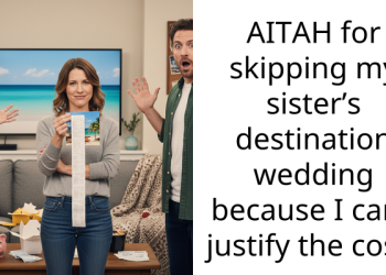 AITAH for skipping my sister’s destination wedding because I can’t justify the cost?