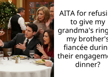 AITA for refusing to give my grandma’s ring to my brother’s fiancée during their engagement dinner?