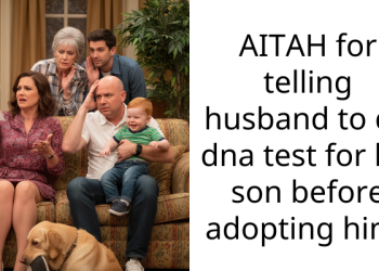 AITAH for telling husband to do dna test for his son before adopting him?